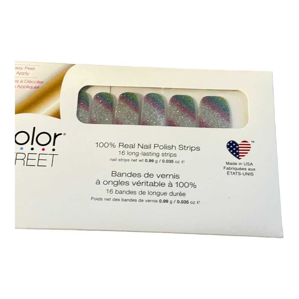 Color Street METASTRONG Metastatic Breast Cancer Awareness Day Glitter Set - Picture 3 of 6